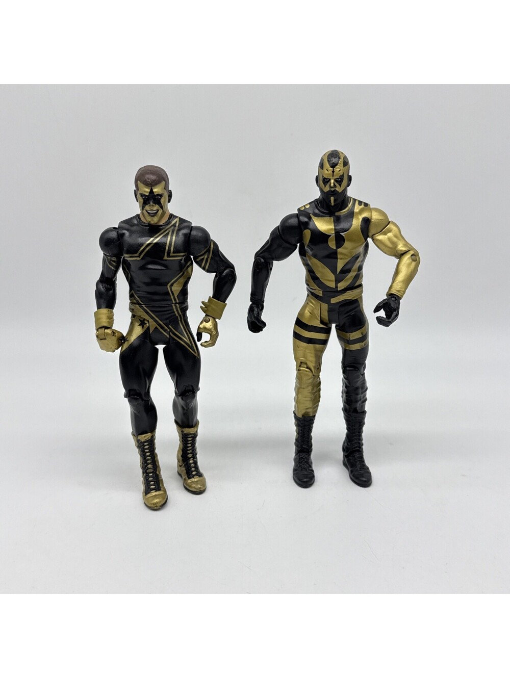 MATTEL WWE Lot Of 2 Goldust & Stardust Wrestling Action Figures Toys Articulated